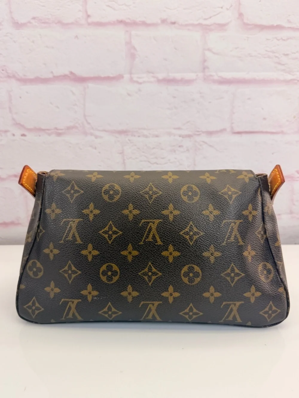 Authentic Louis Vuitton Monogram Mini Looping Loop PM Canvas Shoulder Bag